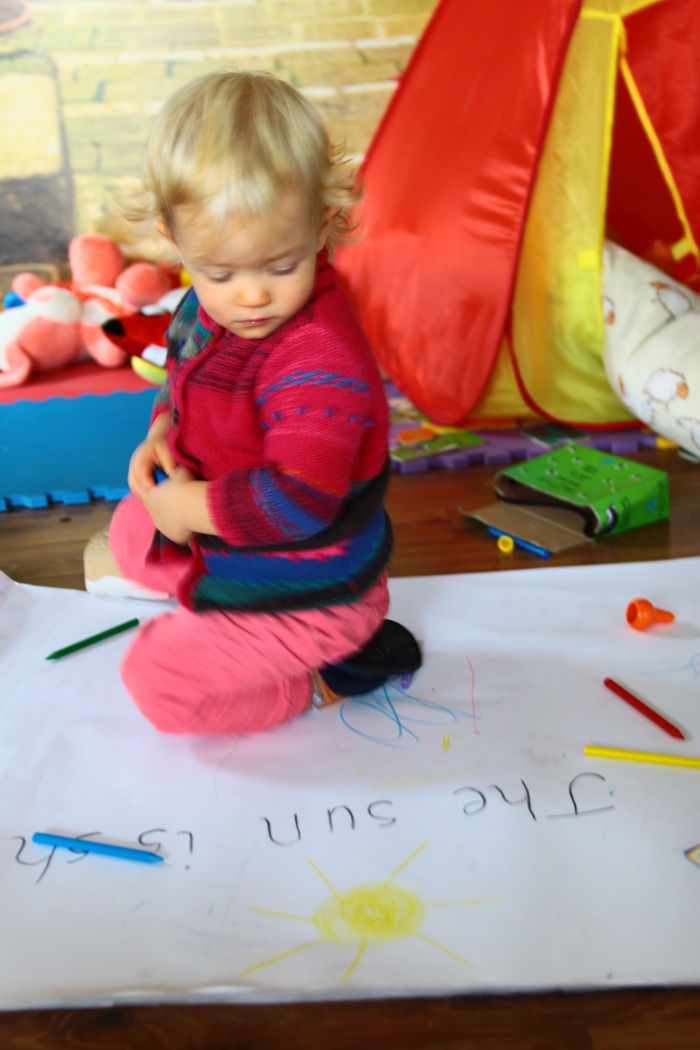 Nasza strategia w dwujęzycznym wychowaniu (Maja ma 19 miesięcy)