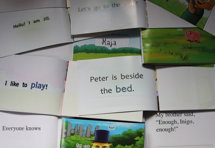 Czytanie globalne etap książek