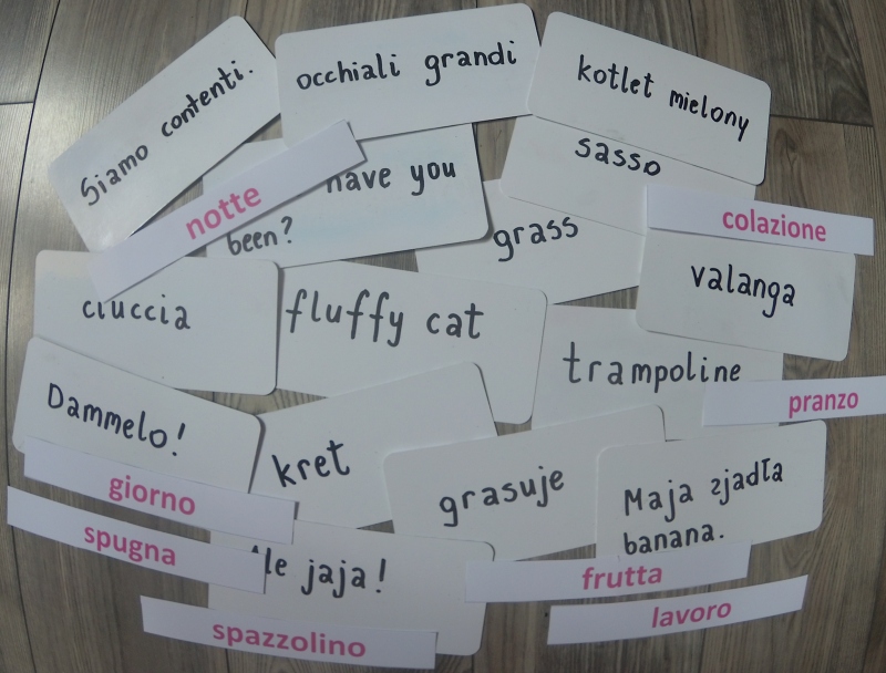 Tworzenie kart do czytania