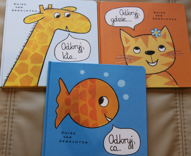 Seria “Odkryj” Guido van Genechten, czyli książki z zagadkami dla maluchów (recenzja z wersją audio)