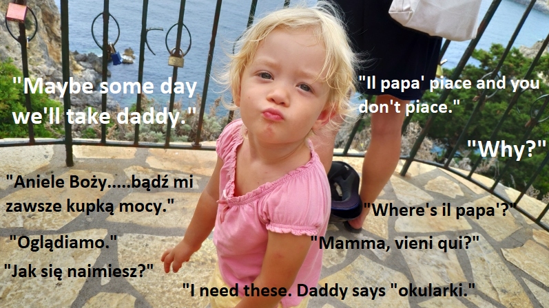 Trzyjęzyczny dwulatek